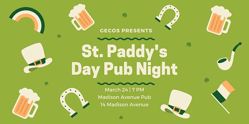 GECoS St. Paddy’s Day Pub Night