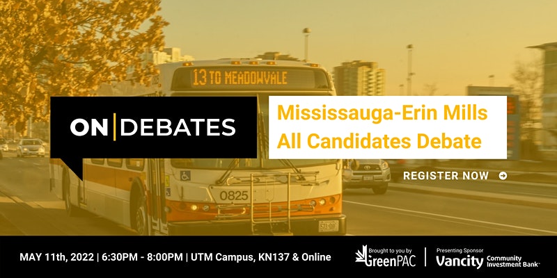 Mississauga-Erin Mills All Candidates Debate