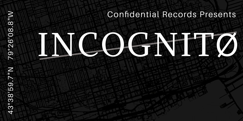 Confidential Records Presents – INCOGNITØ