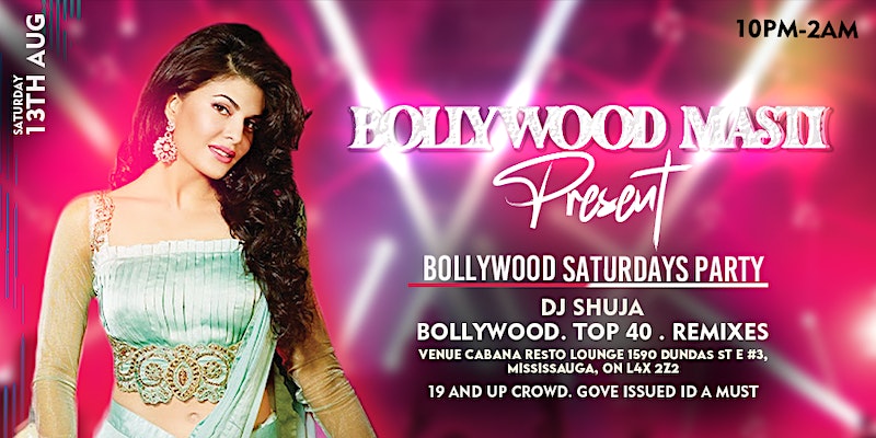 Bollywood Saturdays Party