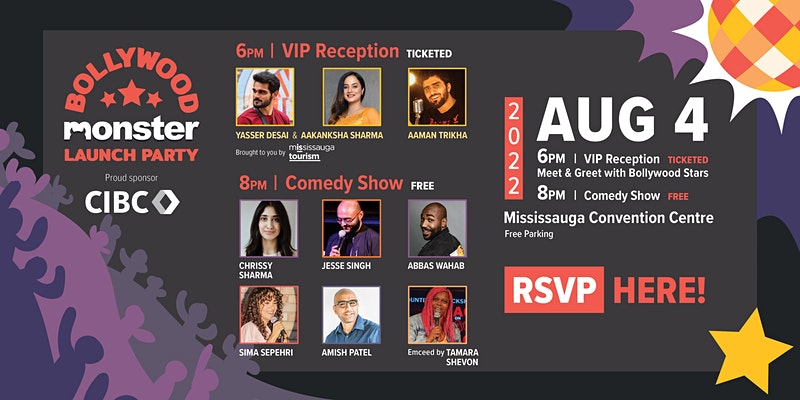 #BollywoodMonster Launch Party brought to you by CIBC